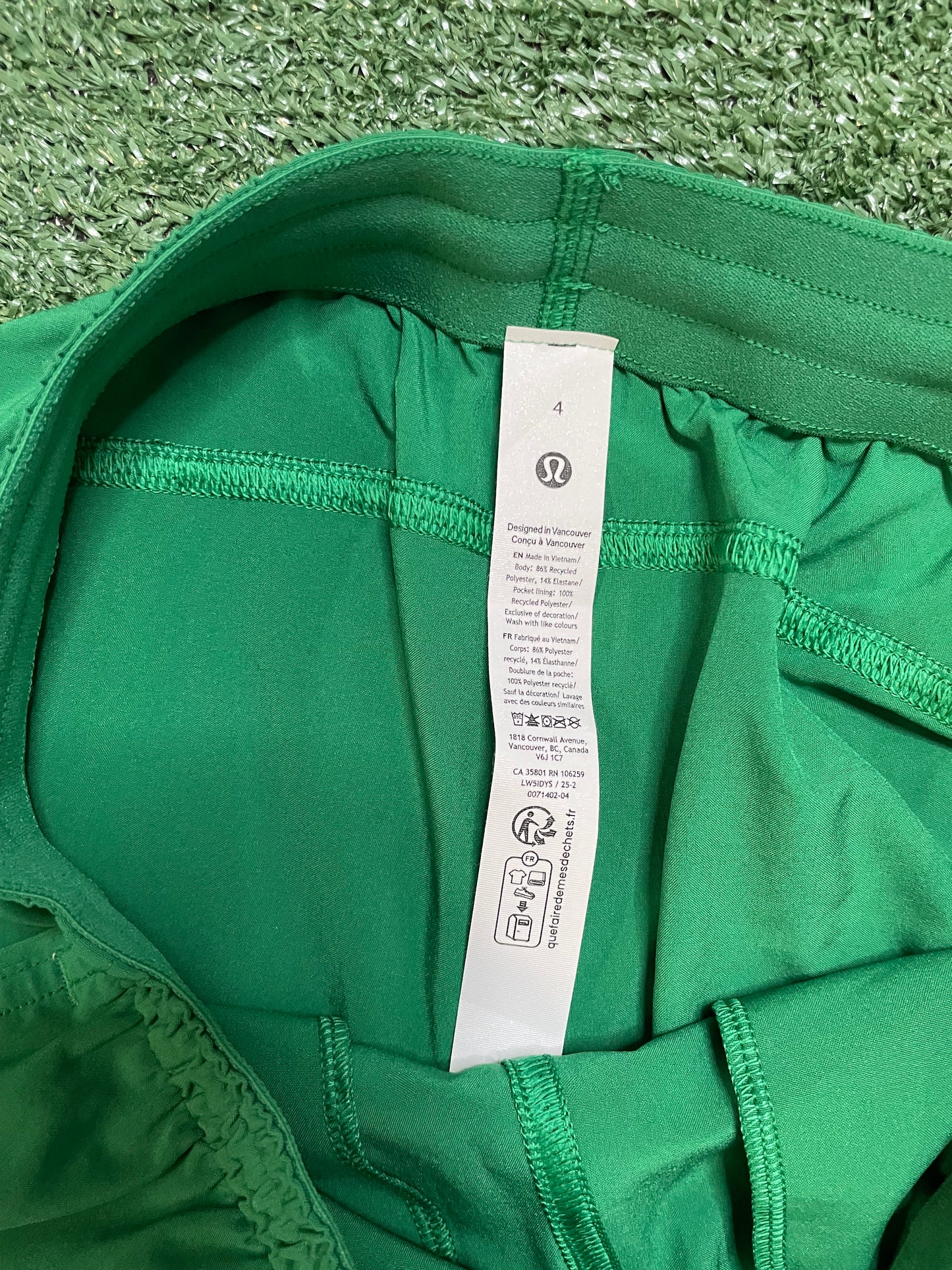 lululemon court rival wide leg track pant regular