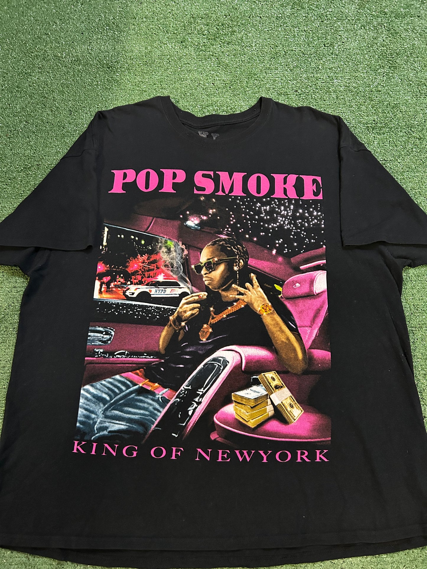 Pop smoke vlone king of New York tee