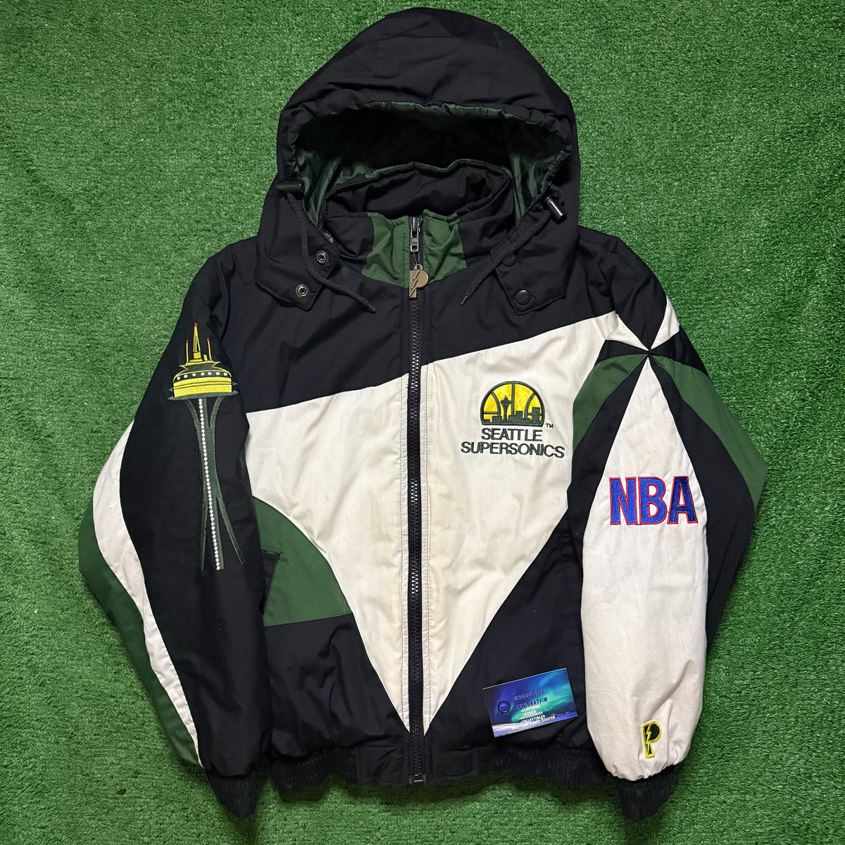 Vintage Seattle SuperSonics Jacket Pro Player