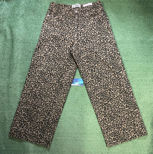 PTCL Leopard print jeans
