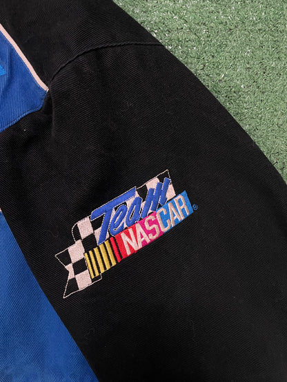 Vintage 1990s NASCAR racing  Jeff Hamilton jacket