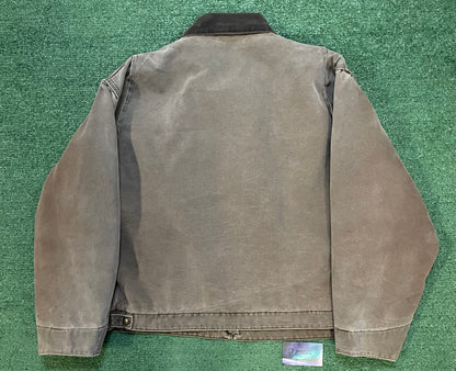 Vintage 1990s Carhartt Detroit Chestnut brown jacket