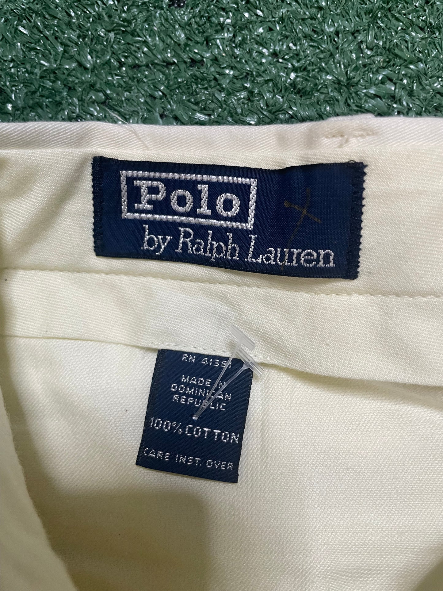 Polo Ralph Lauren cream white pants