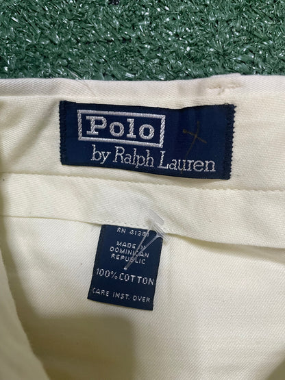 Polo Ralph Lauren cream white pants