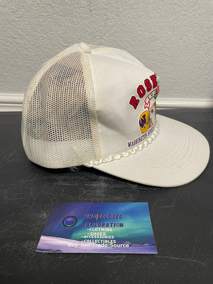 Vintage 1990s Rose Bowl Washington huskies VS Iowa Hawkeyes hat