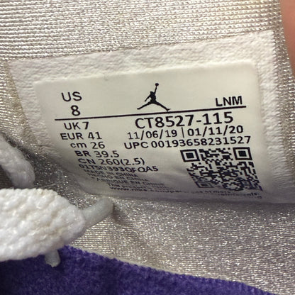 Jordan 4 Purple Metallic 8 Men “Preowned”