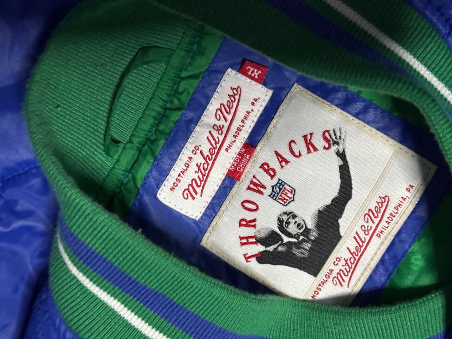 Seattle Seahawks Mitchell & Ness Throwback Vest