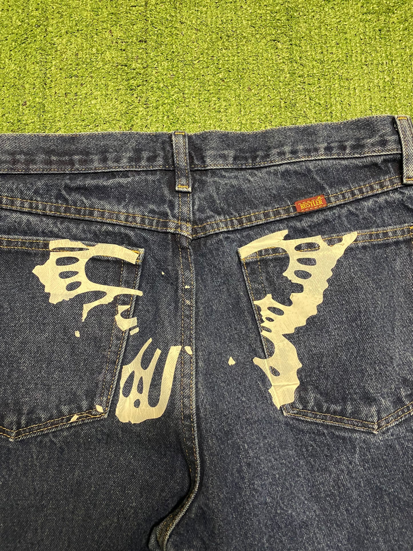 Rustler Butterfly Denim Jeans