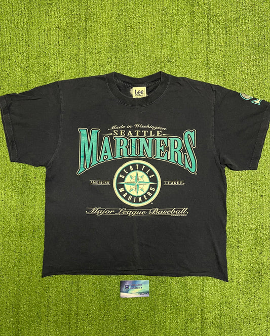 Vintage Seattle mariners cropped tee