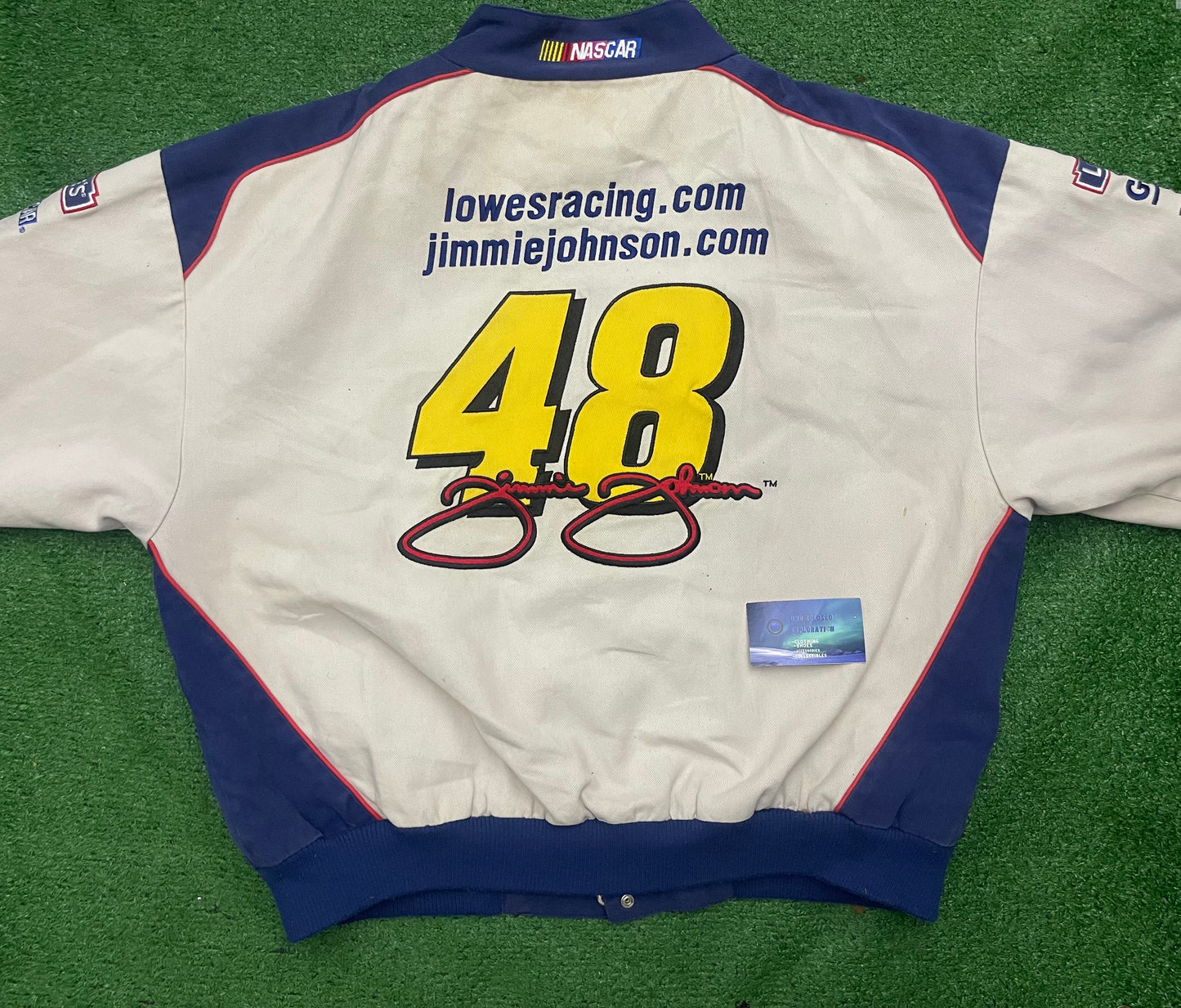 Vintage Jimmie Johnson NASCAR Jacket