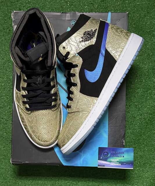 Jordan 1 Zoom Comfort Gold Laser