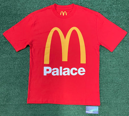 Palace X McDonalds logo tee