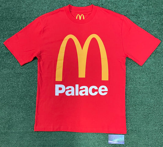 Palace X McDonalds logo tee