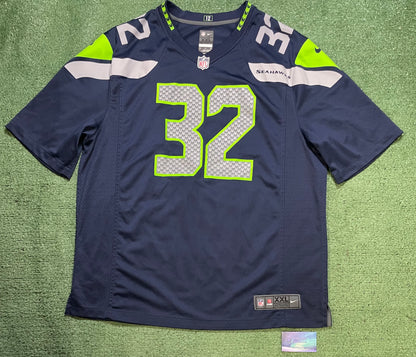 Nike Seattle Seahawks Chris Carson #32 jersey