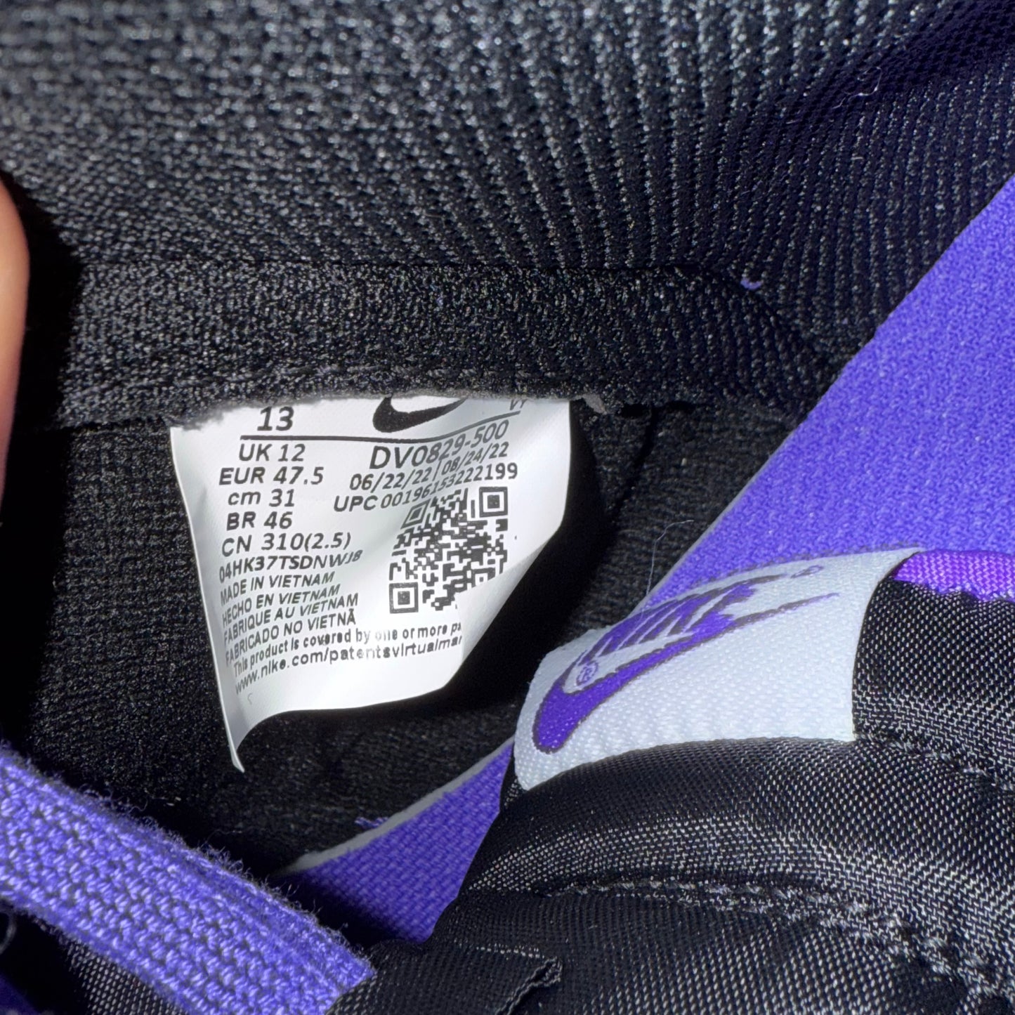 Nike Dunk High Psychic Purple