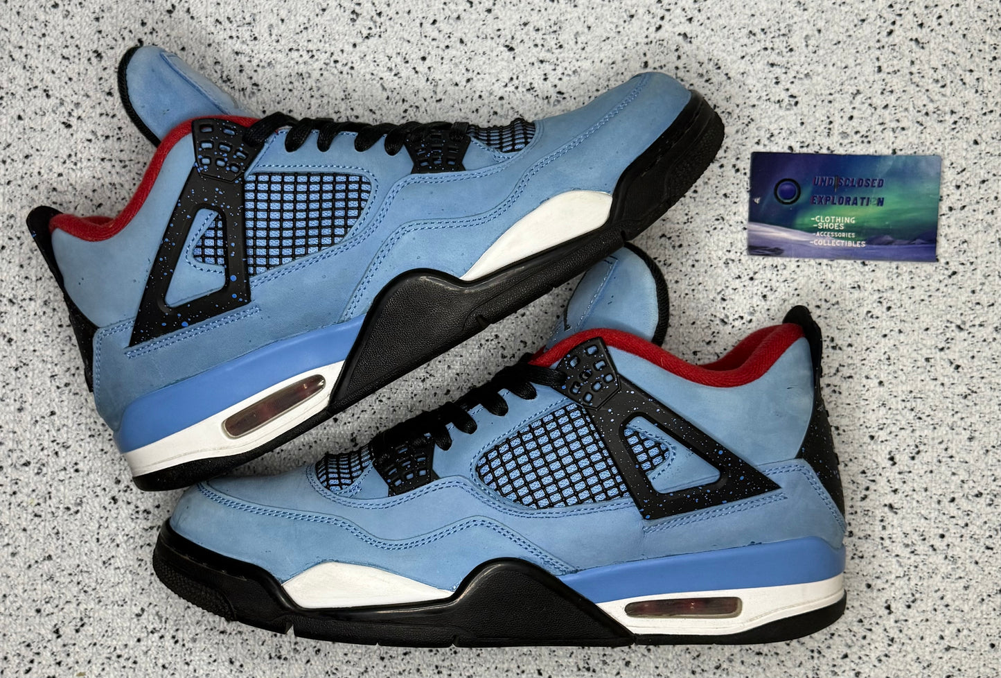 Jordan 4 Travis Scott Cactus Jack 11 Men/12.5 Women “Preowned”