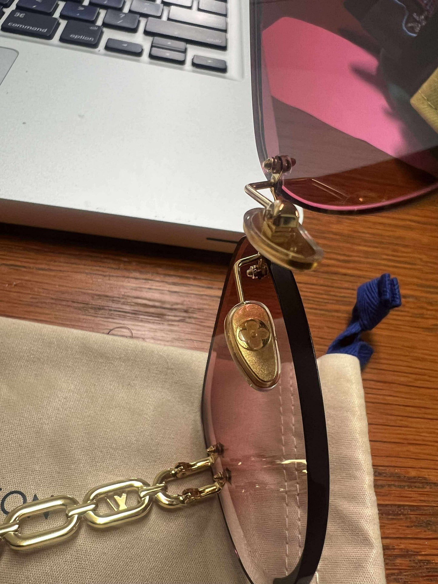 Louis Vuitton Jewel Pilot Sunglasses