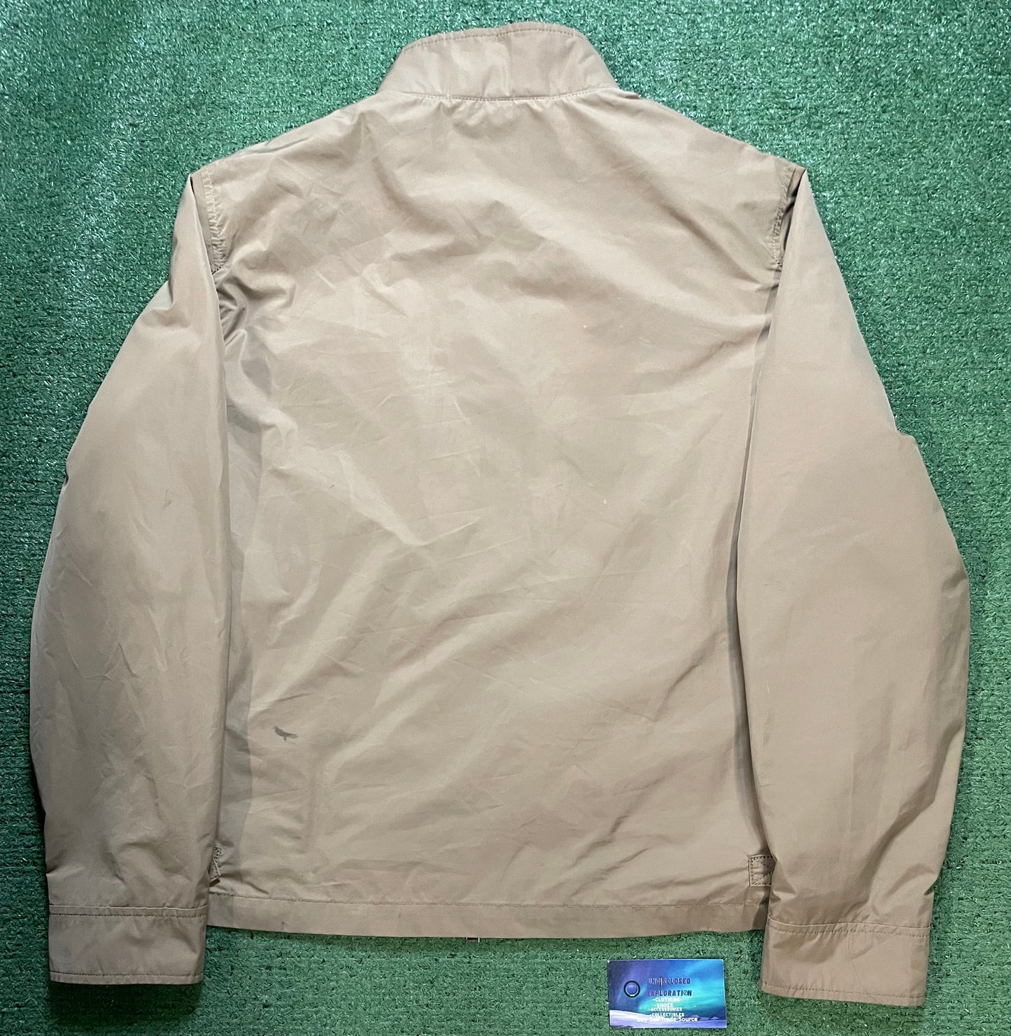 Burberry beige zipup jacket