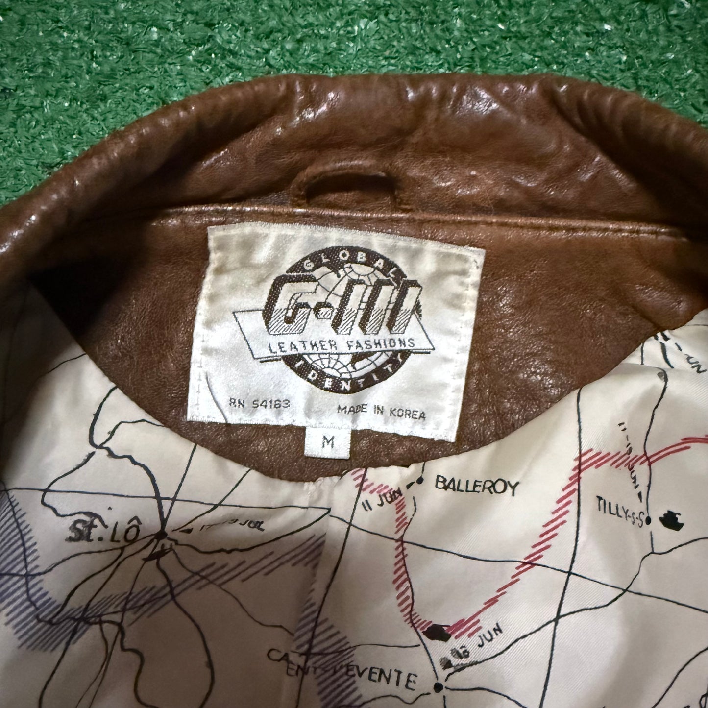 Vintage G-III Global Identity Leather Jacket