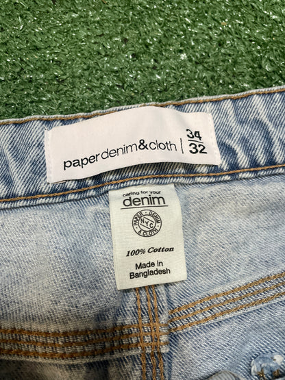 Paper denim & cloth light wash jeans