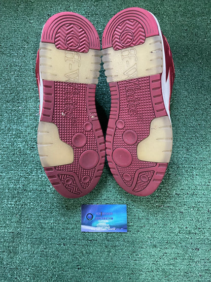 Off White out of office white & red size 10men/11.5women(EU 43)