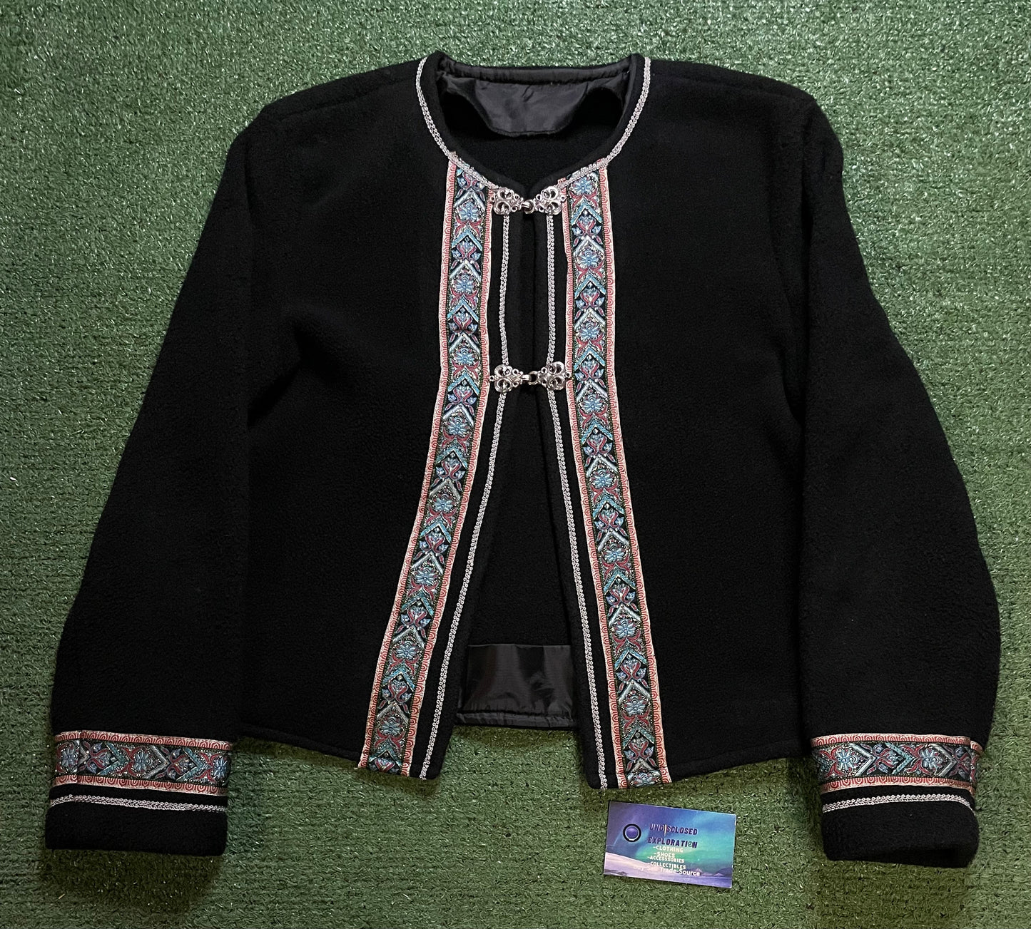 Vintage Black clasp cardigan