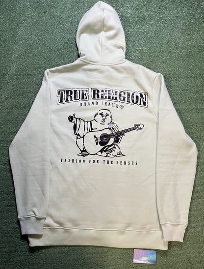 True Religion Slit green arch hoodie
