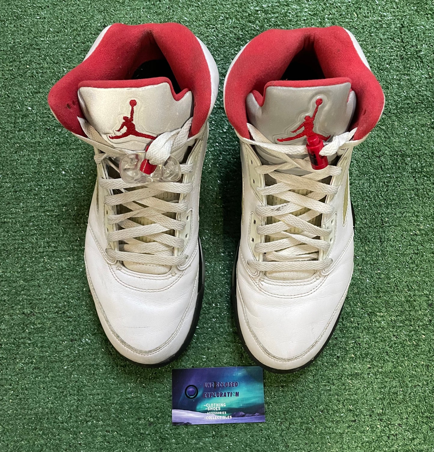 Jordan 5 fire red 2020 size 11men/12.5women