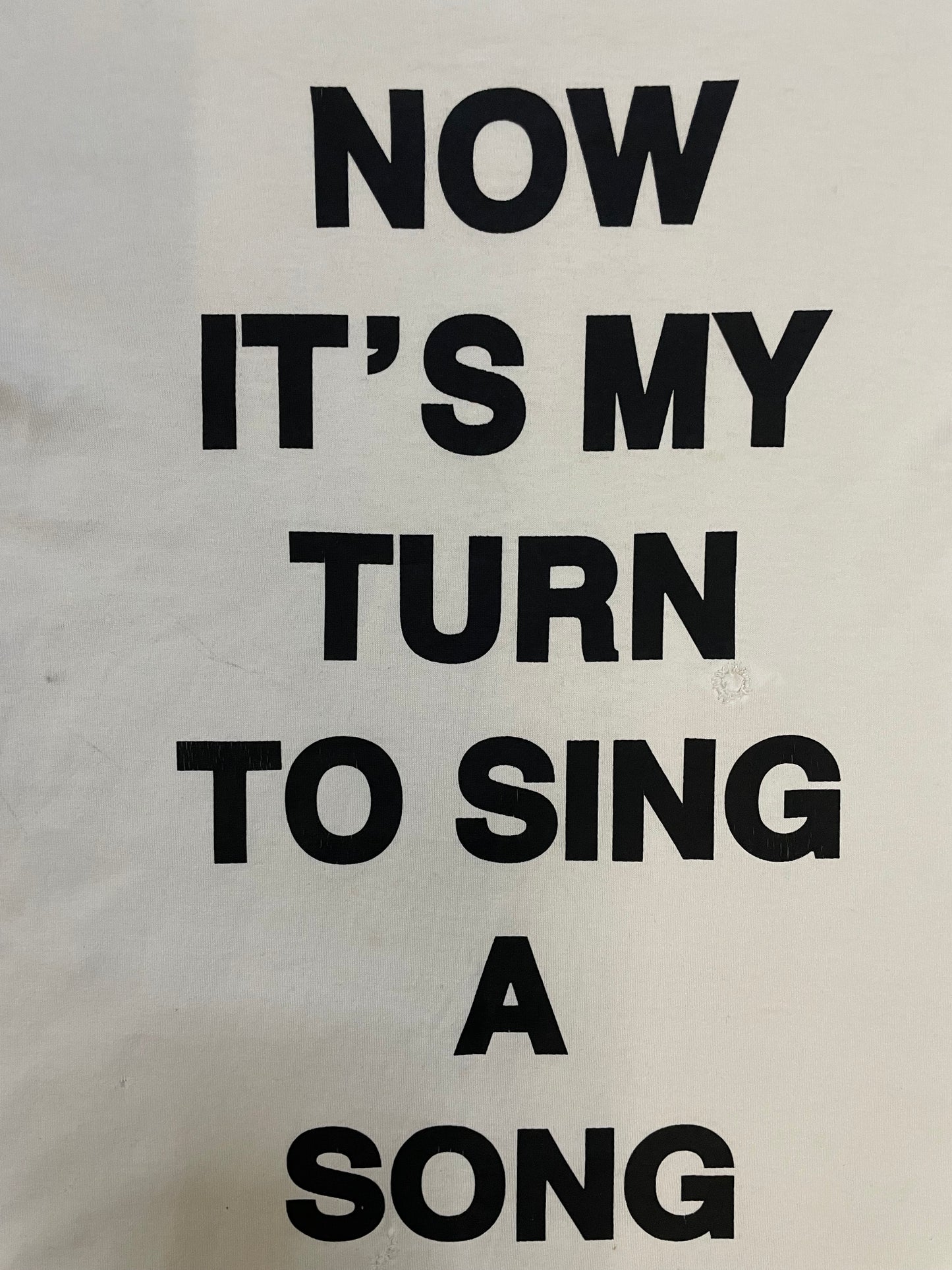 Number (N)ine a closed feeling stupid tee