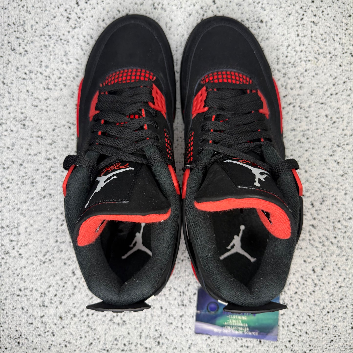 Jordan 4 Red Thunder 8.5 Men/10 Women “Preowned”
