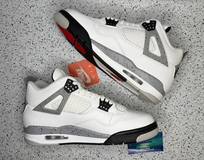 Jordan 4 White Cement