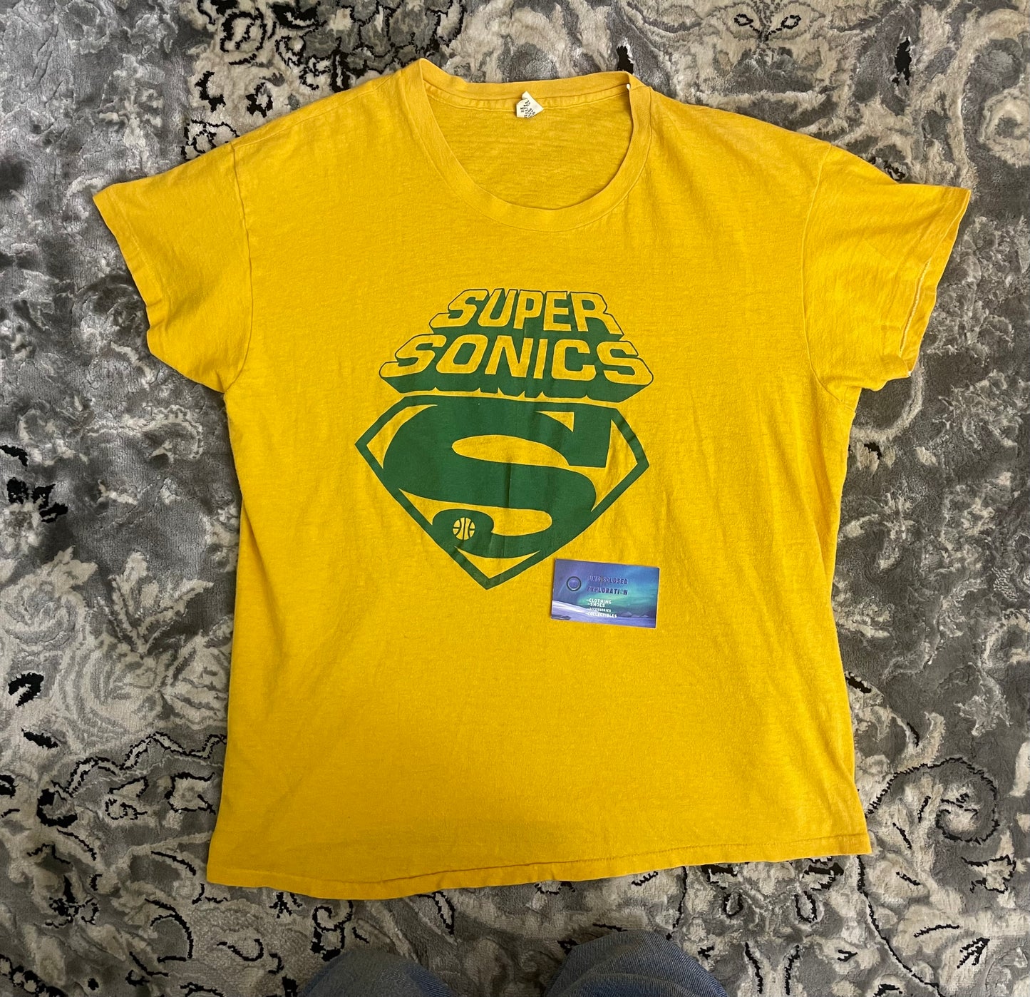 Vintage Seattle SuperSonics 70s Superman Tee