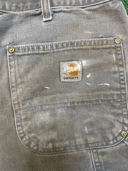 Vintage 2000s Carhartt grey double knee pants