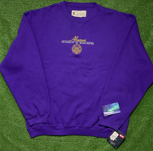 Vintage Washington Huskies Alumni Crewneck