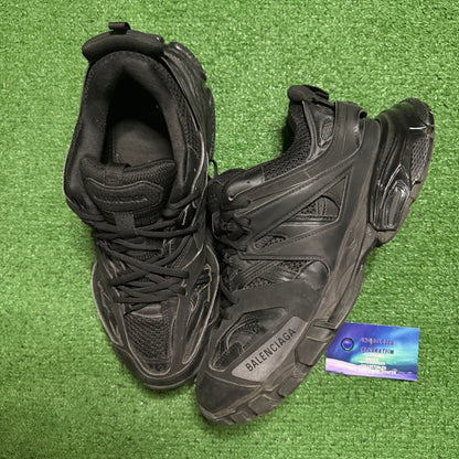 Balenciaga Track Clear Sole Black 10 Men “Preowned”