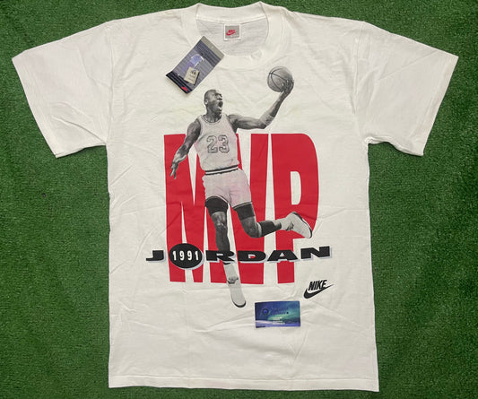 Vintage ‘91 Michael Jordan Nike MVP Shirt New With Tags