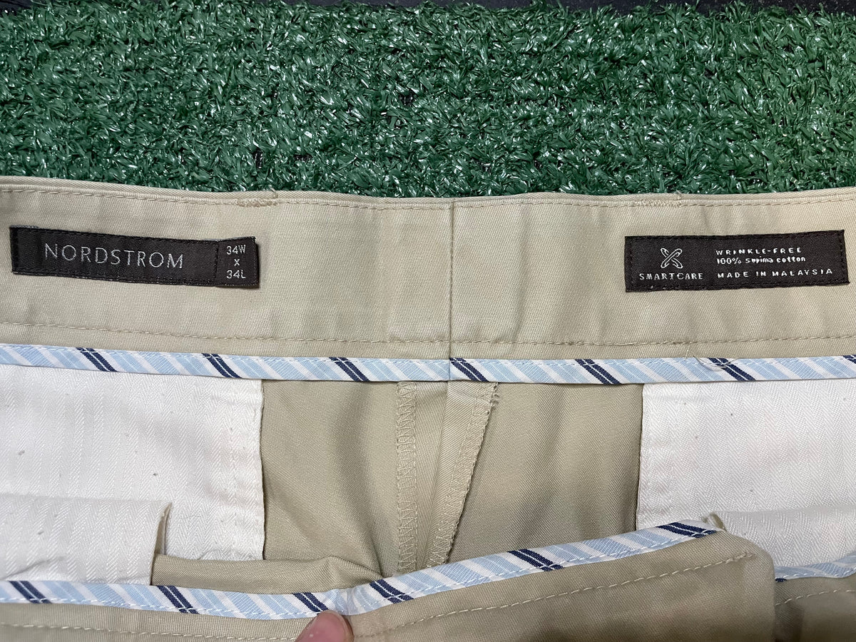 Nordstrom beige trousers