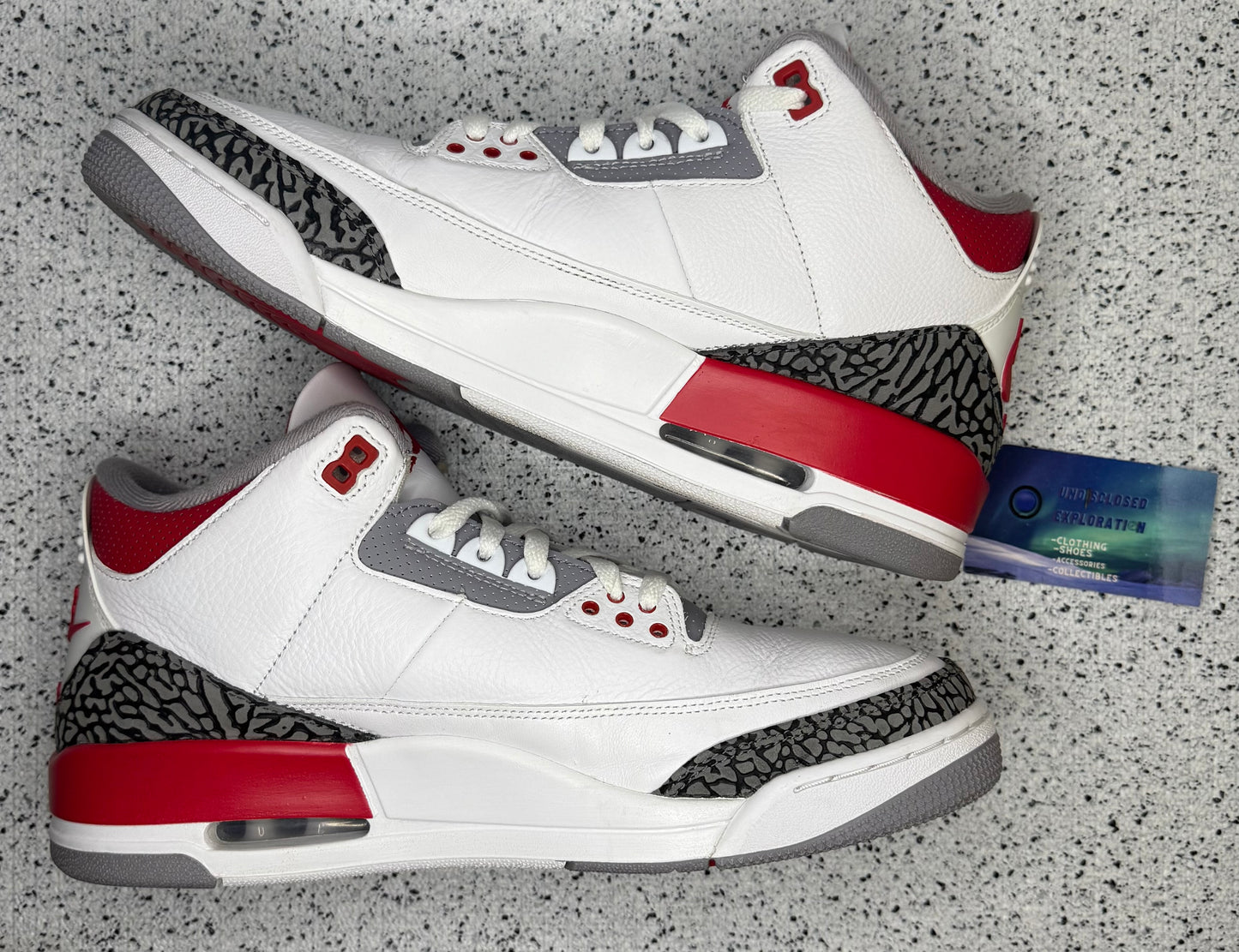 Jordan 3 Fire Red 12 Men/13.5 Women “Preowned”