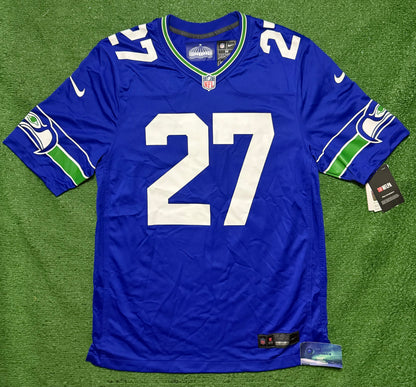 Seattle Seahawks Nike ThrowBack Jersey Tariq Woolen