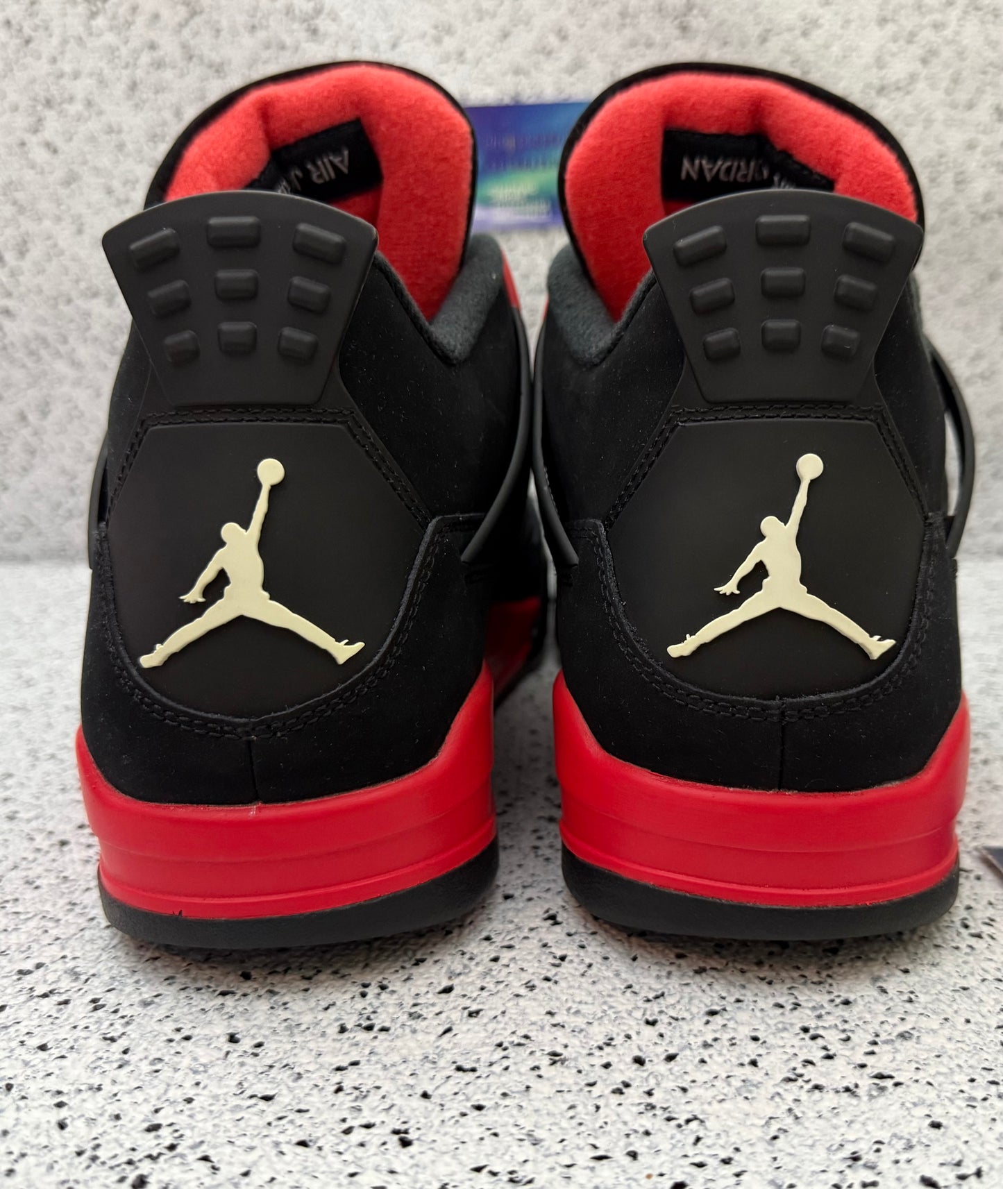 Jordan 4 Red Thunder 10.5 Men/11 Women “Preowned”