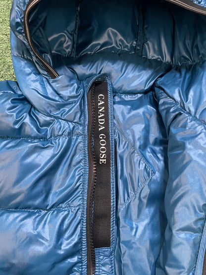 Canada Goose crofton kids guard blue jacket