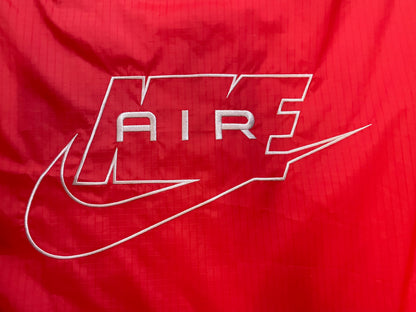 Nike Air full zip hybrid utility red jacket
