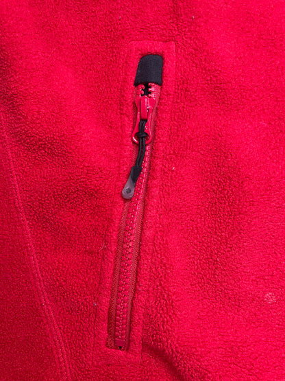 Vintage Columbia titanium red fleece