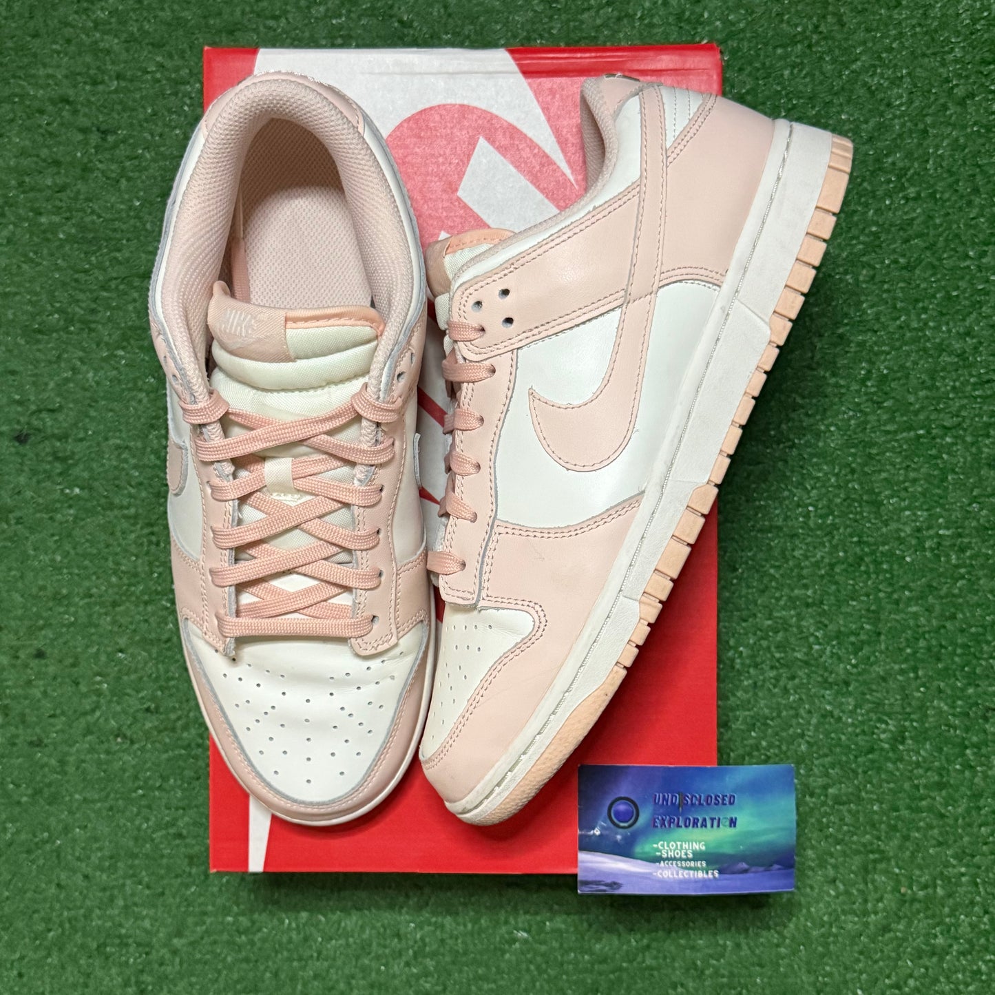 Nike Dunk Low Orange Pearl 8.5 Men/10 Women “Preowned”