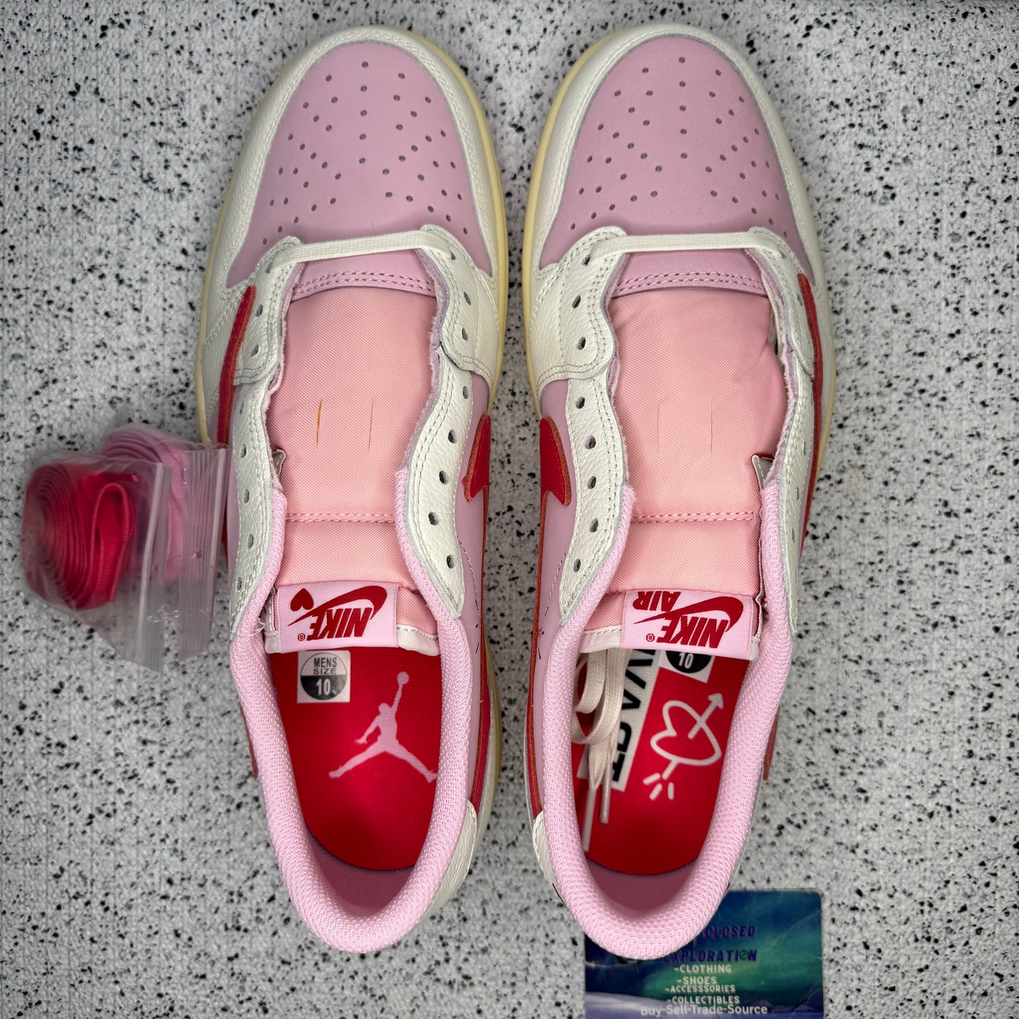 Jordan 1 Low Travis Scott Tropical Pink