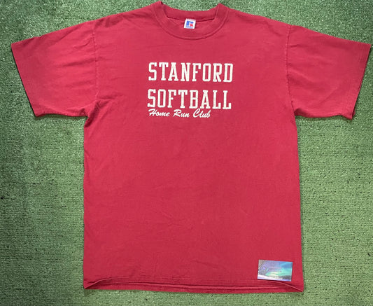 Vintage 1990s Stanford Softball tee