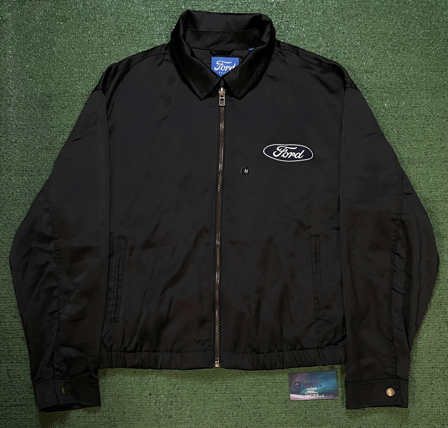 Ford black satin jacket