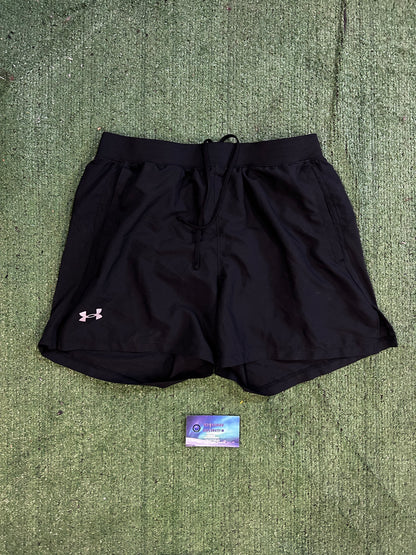 Under Armour black launch shorts