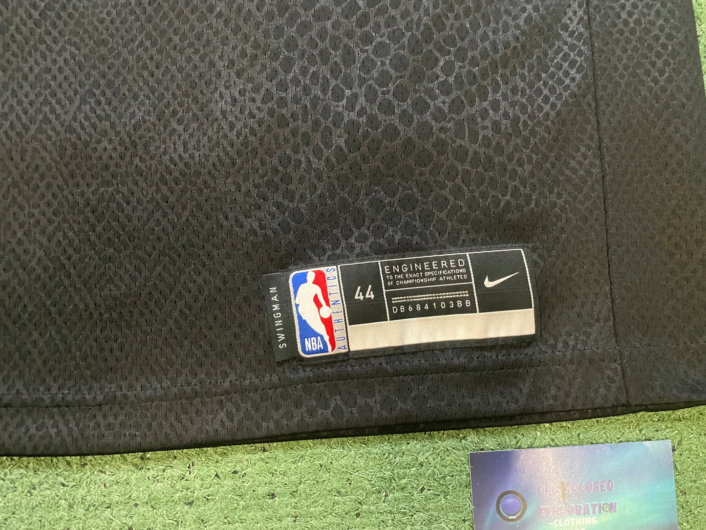 Nike LeBron James #23 black mamba swingman jersey