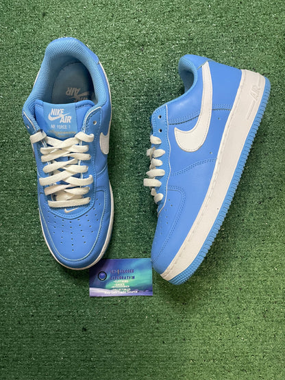 Nike Air Force 1 low color of the month university blue size 8.5men/10women